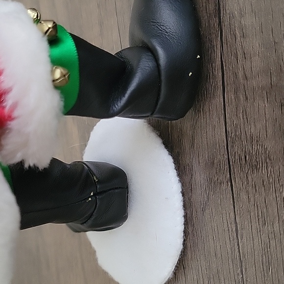 2006 Annalee Standing Santa with Green Bag - Picture 6 of 9